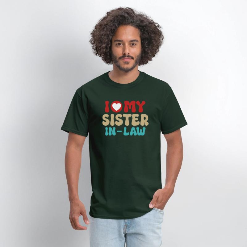 I Love My Sister In Law With Brother In Law Tee