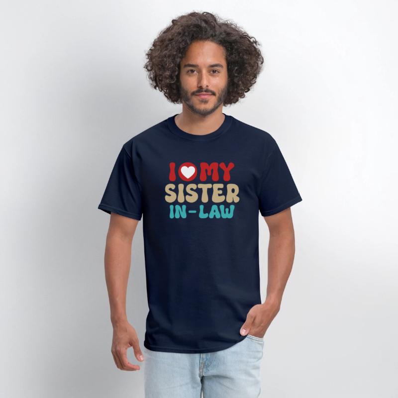 I Love My Sister In Law With Brother In Law Tee