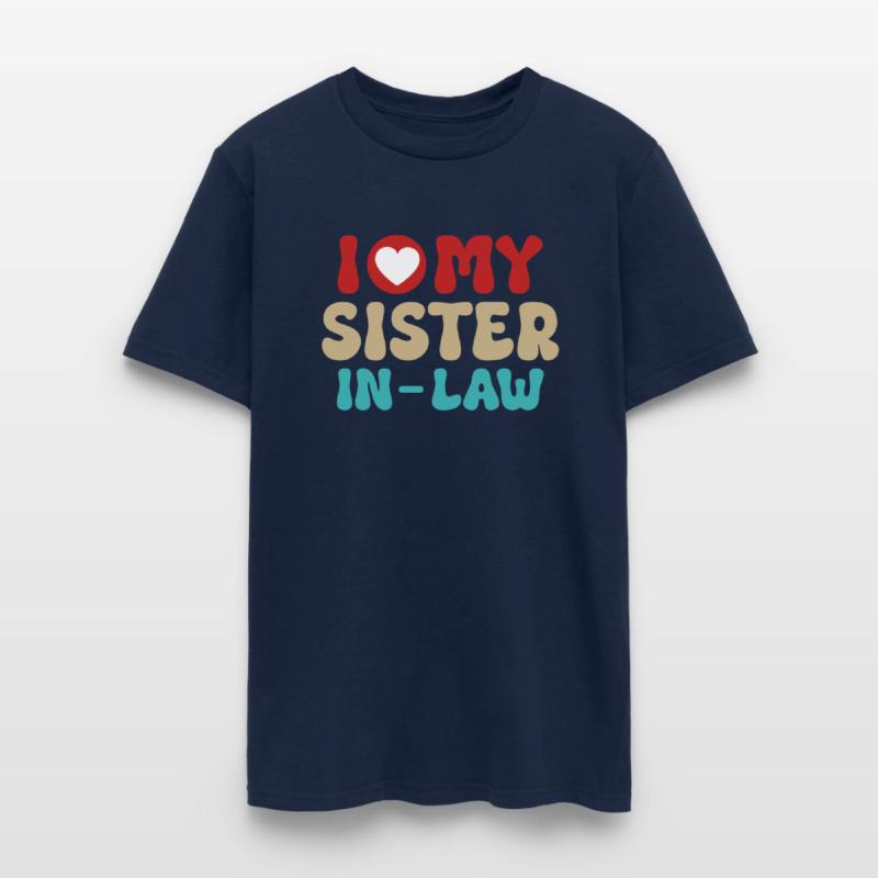 I Love My Sister In Law With Brother In Law Tee
