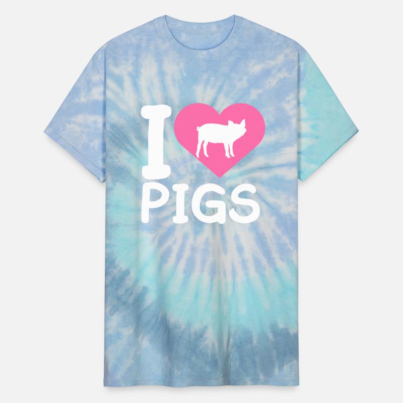 I Love Pigs pig heart piggy piglet silhouette