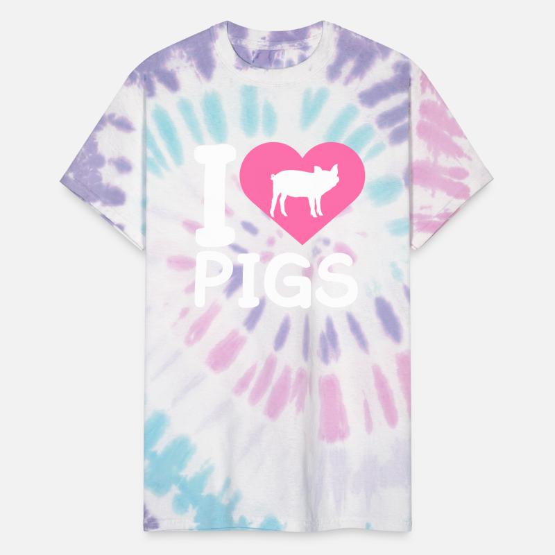 I Love Pigs pig heart piggy piglet silhouette