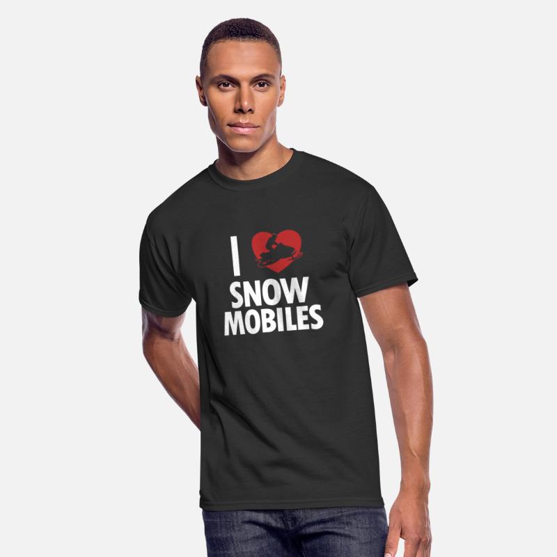 I love Snowmobiles Snowbike Snowmachining