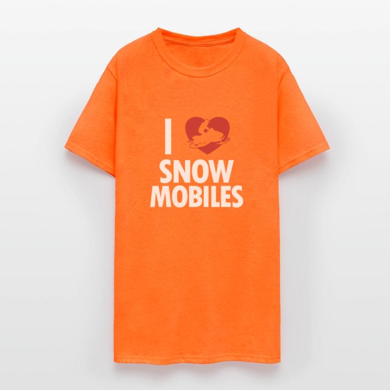 I love Snowmobiles Snowbike Snowmachining