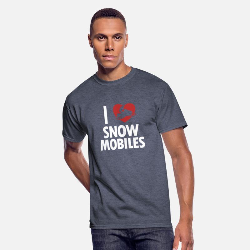 I love Snowmobiles Snowbike Snowmachining
