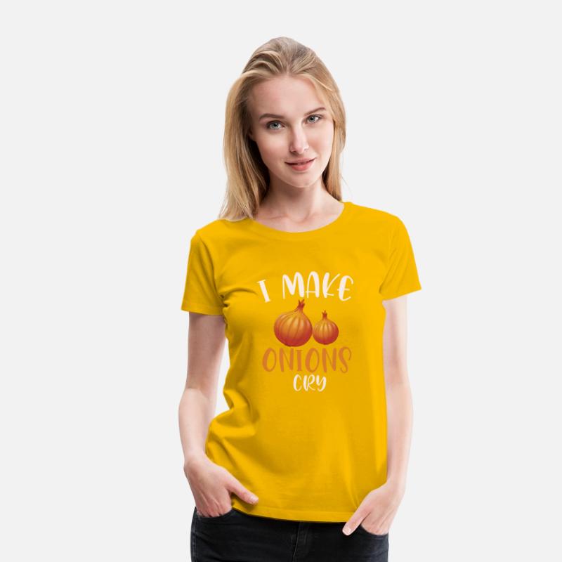 I make onions cry for a Cook Chef Cooking