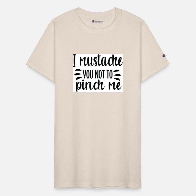 I mustache you not to pinch me