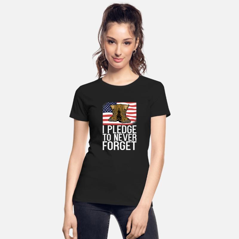 I Pledge To Never Forget Soldier Shoes
