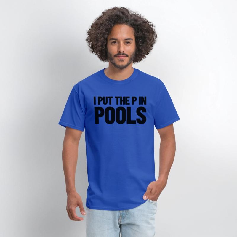 I Put The P In Pools Swimming Humor I Pee In Pools