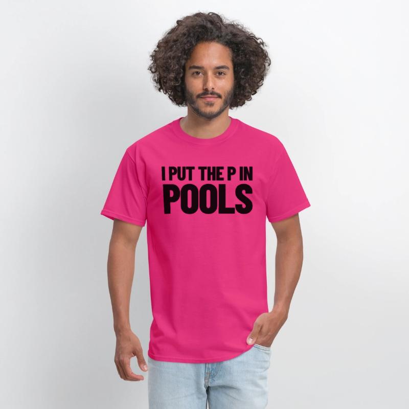 I Put The P In Pools Swimming Humor I Pee In Pools