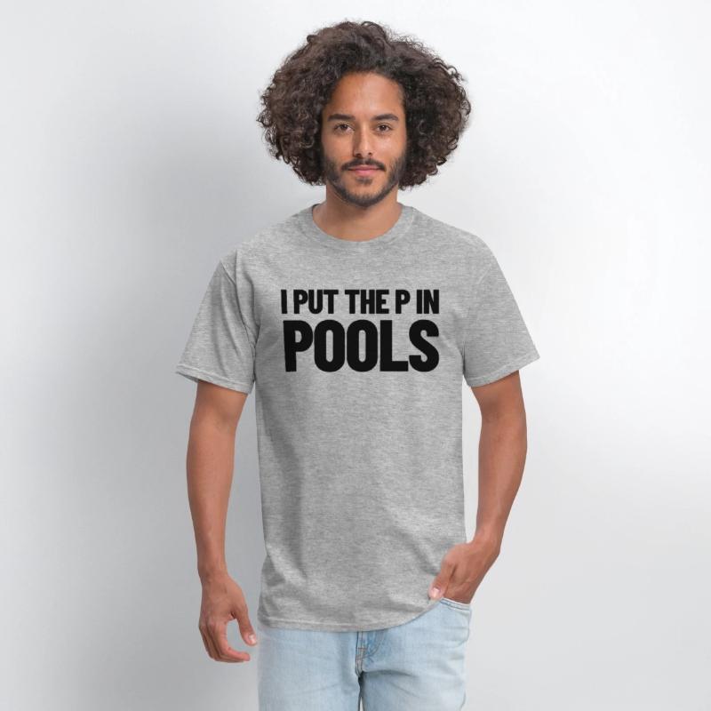 I Put The P In Pools Swimming Humor I Pee In Pools