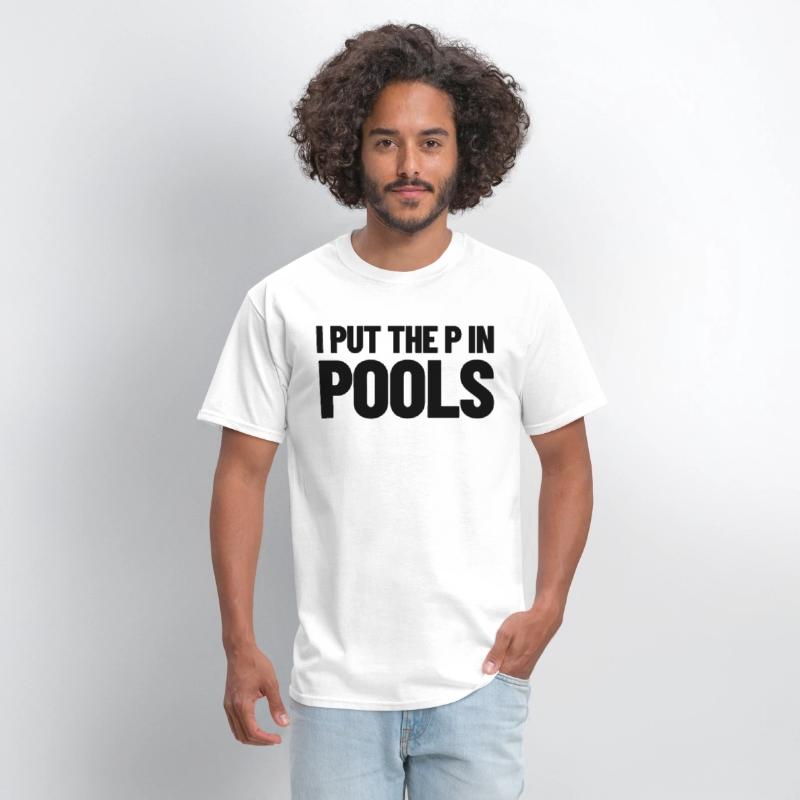 I Put The P In Pools Swimming Humor I Pee In Pools
