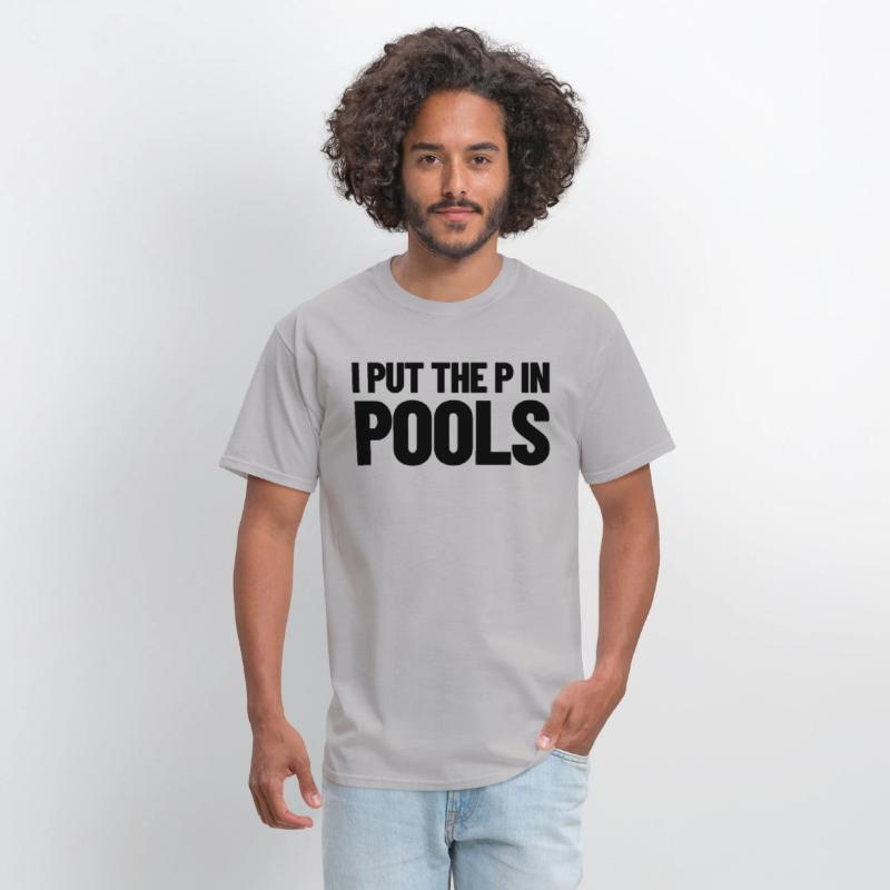 I Put The P In Pools Swimming Humor I Pee In Pools