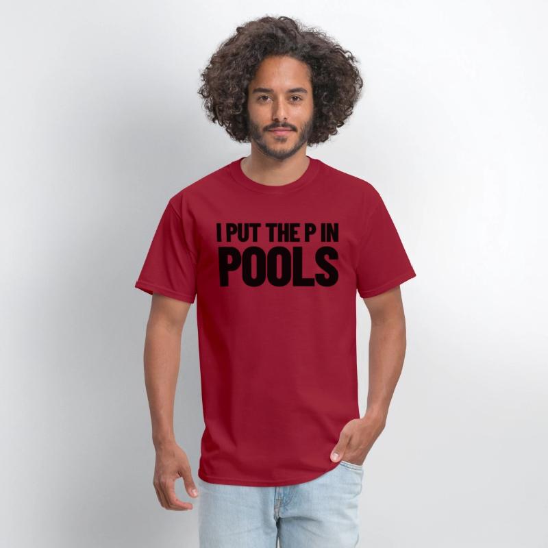 I Put The P In Pools Swimming Humor I Pee In Pools