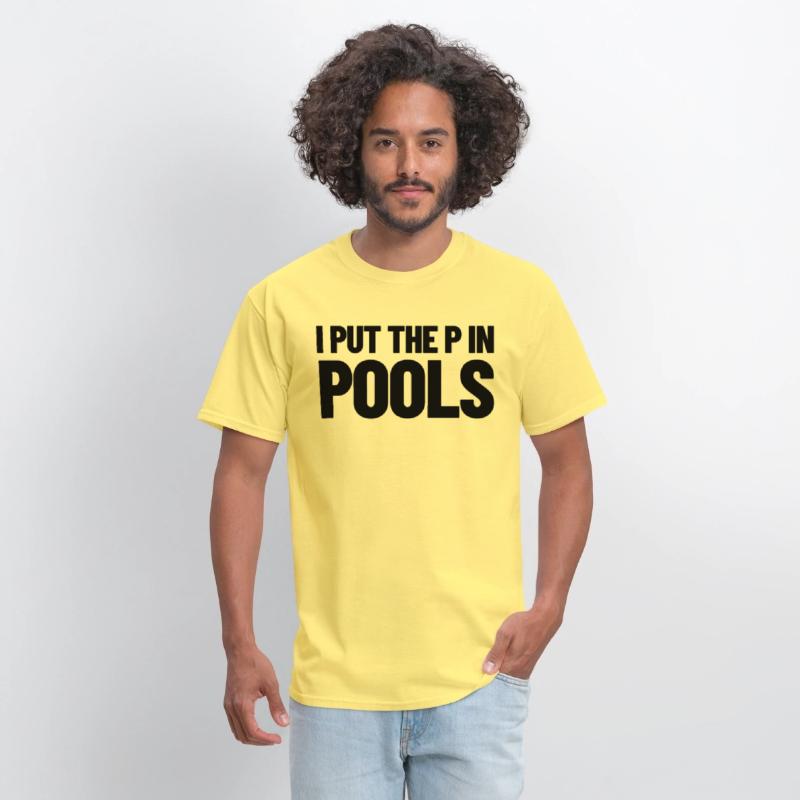 I Put The P In Pools Swimming Humor I Pee In Pools