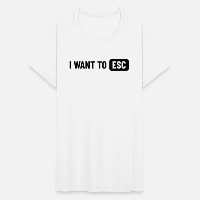 I want to ESC - Developer, PC Nerd, Admin Gift