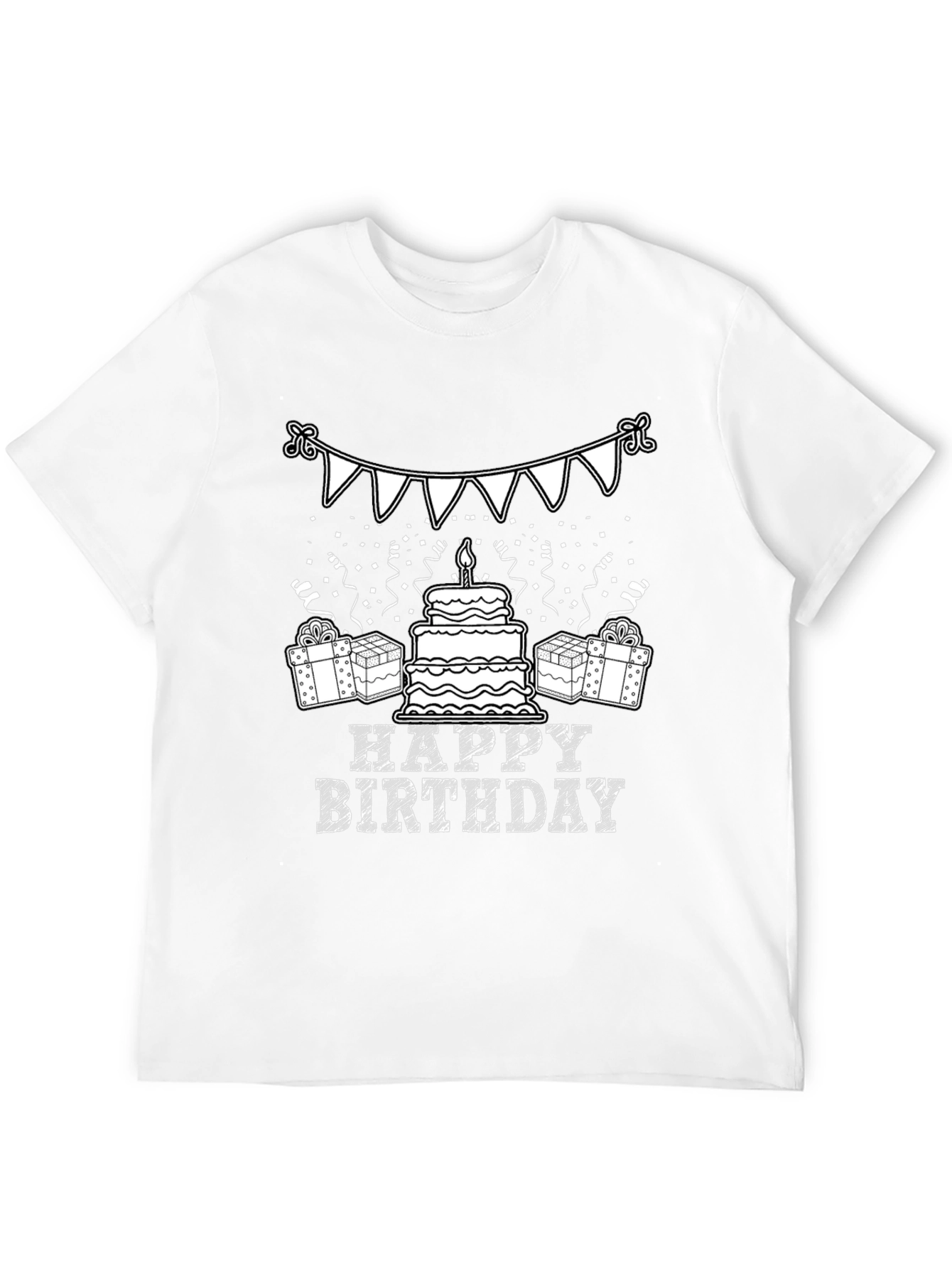 Happy Birthday Graphic Tee