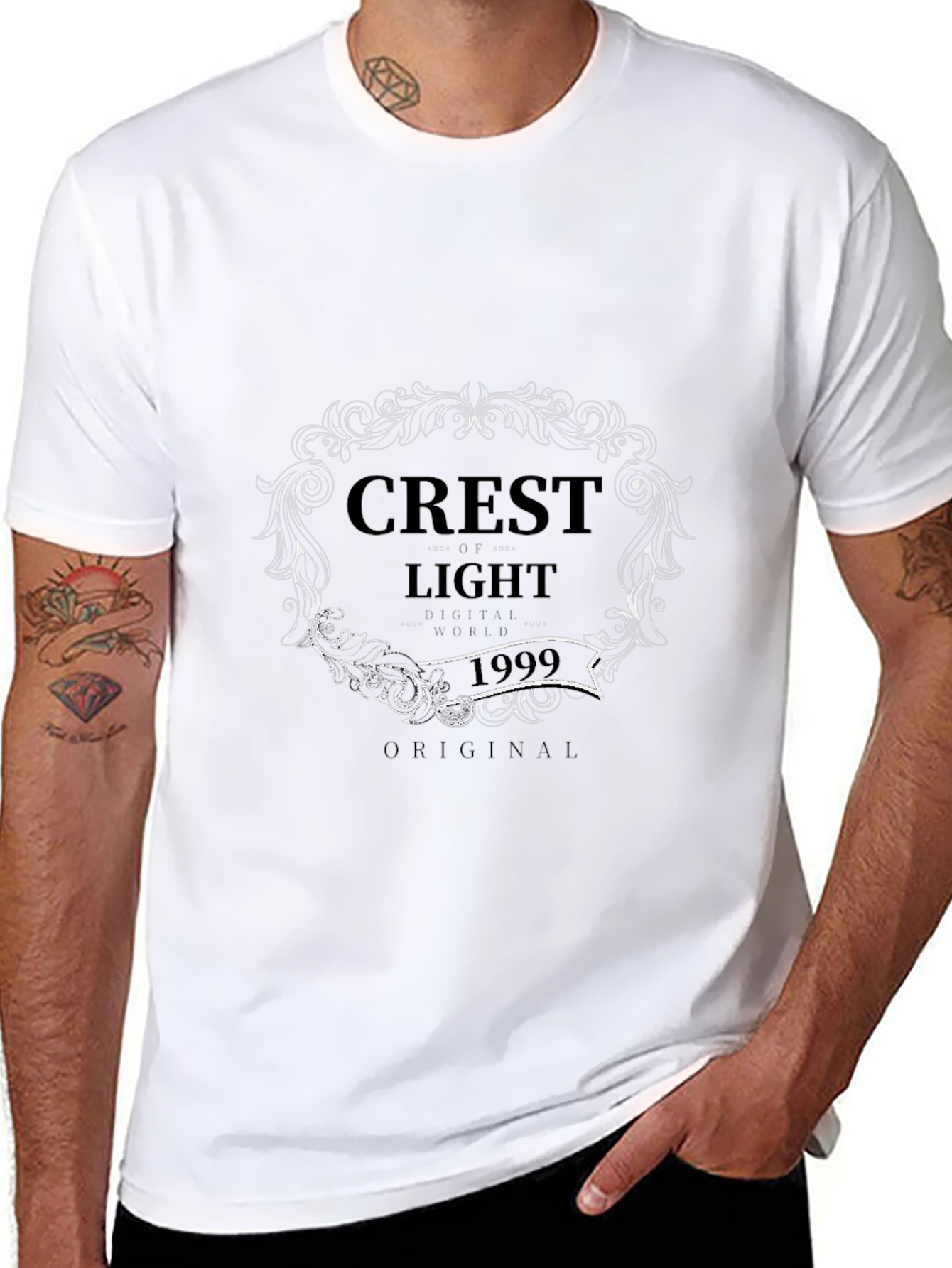 Crest Light Original Graphic Tee