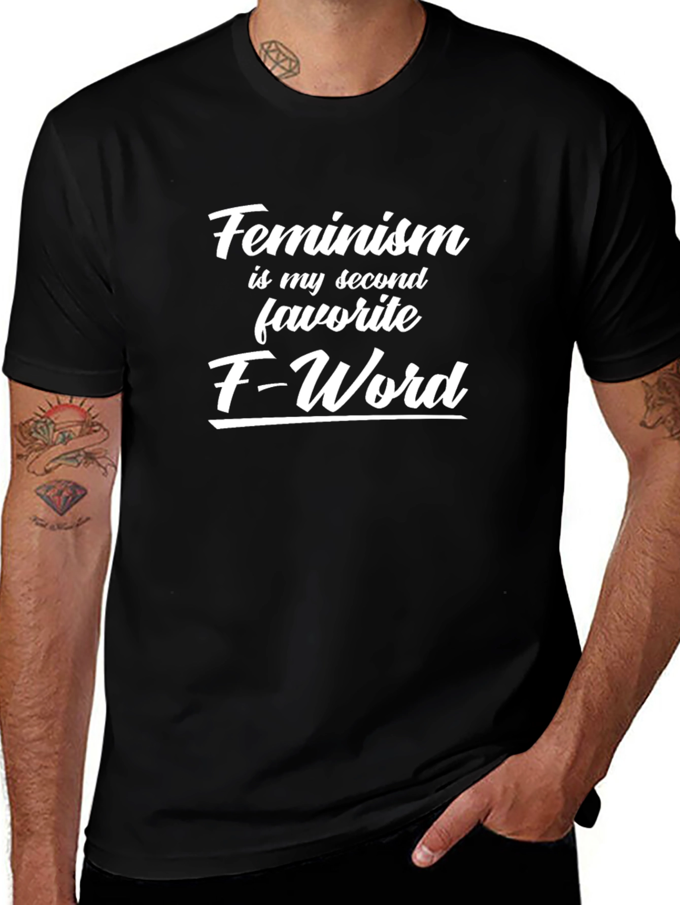 Feminism Humor Graphic Tee - Funny Slogan T-Shirt