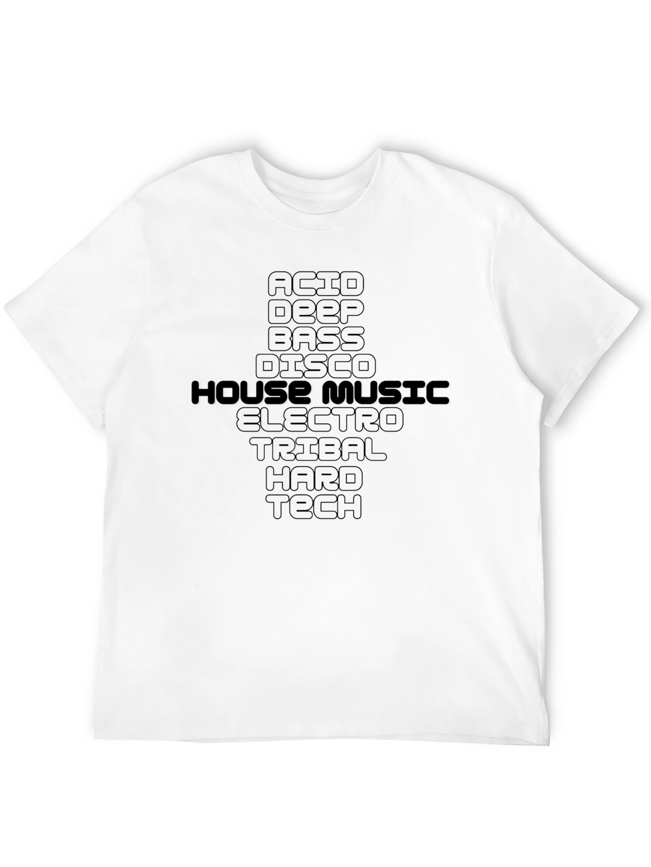 House Music T-Shirt - DJ Rave Party Tee