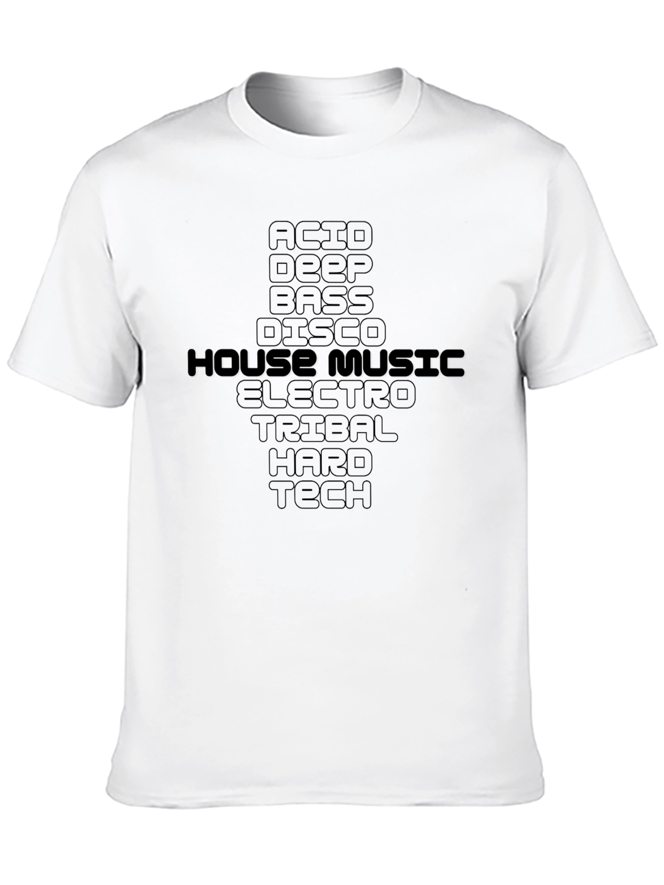 House Music T-Shirt - DJ Rave Party Tee