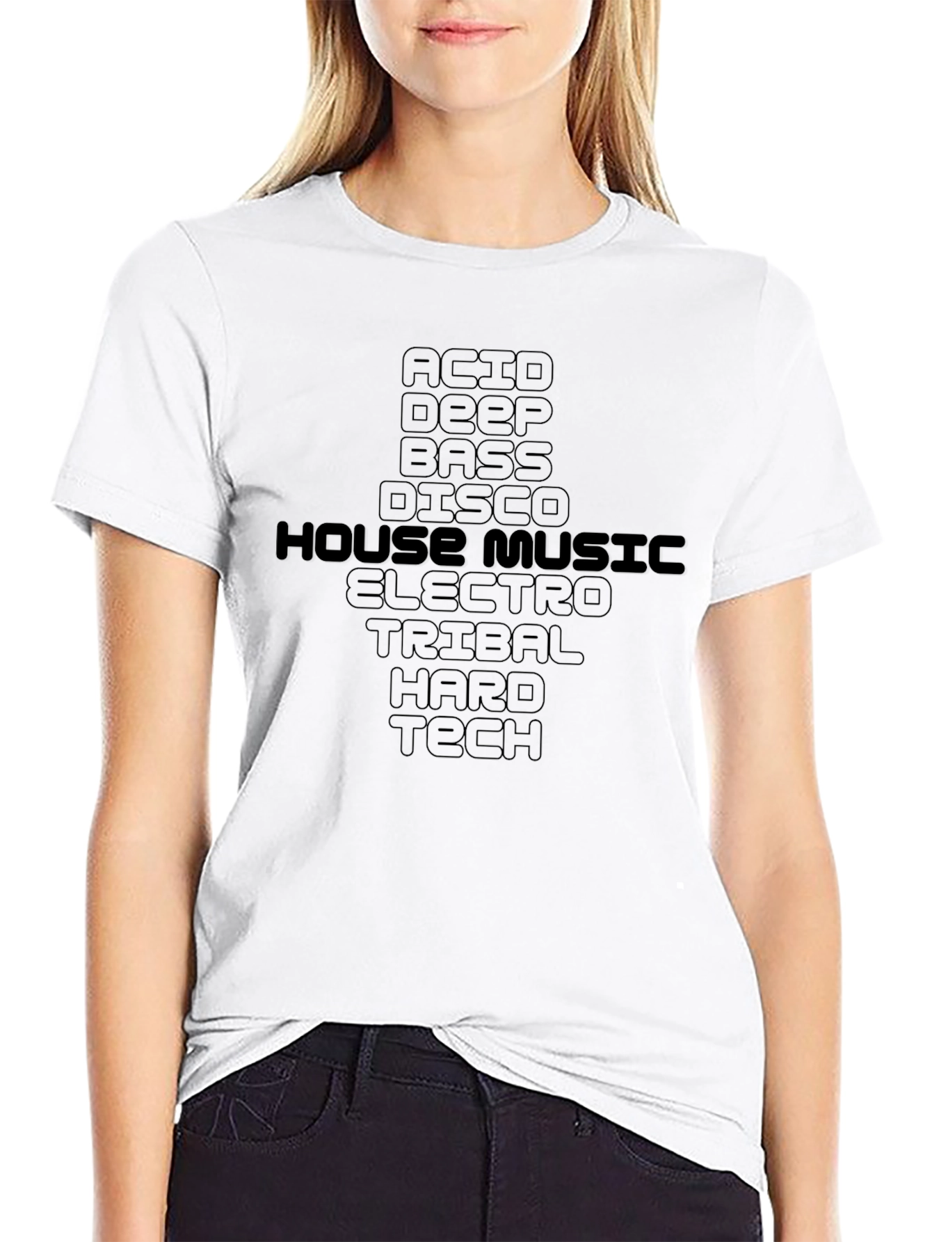 House Music T-Shirt - DJ Rave Party Tee