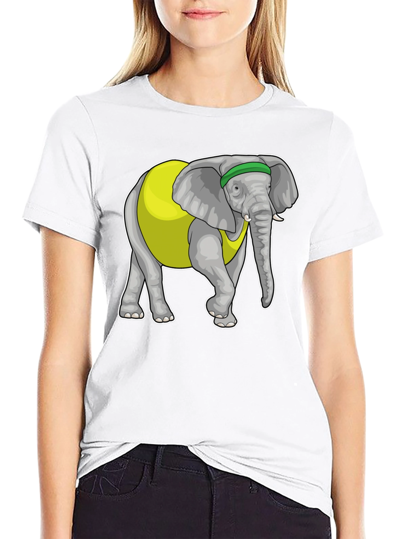 Elephant Athlete Graphic Tee