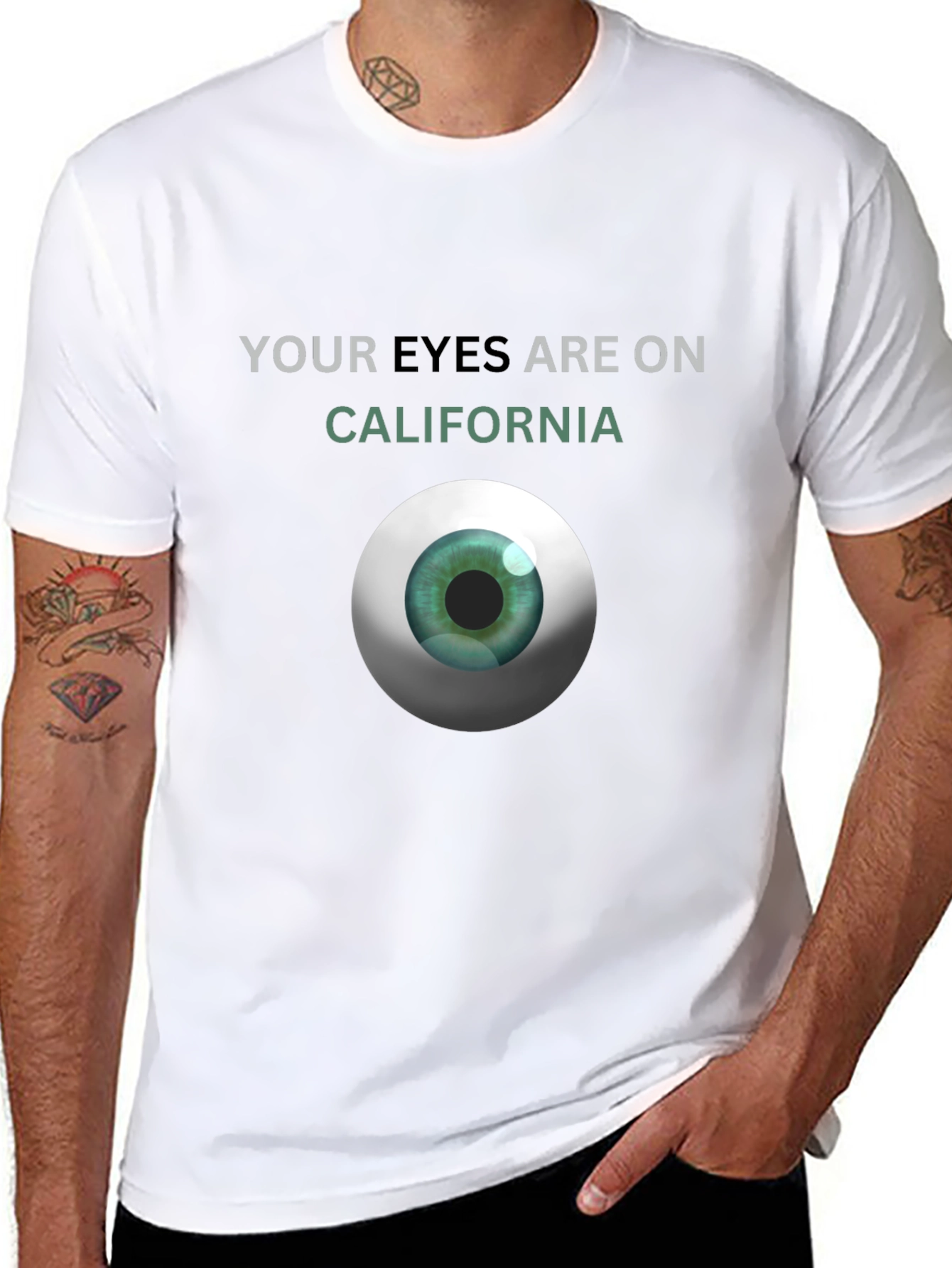 Your Eyes On California T-Shirt