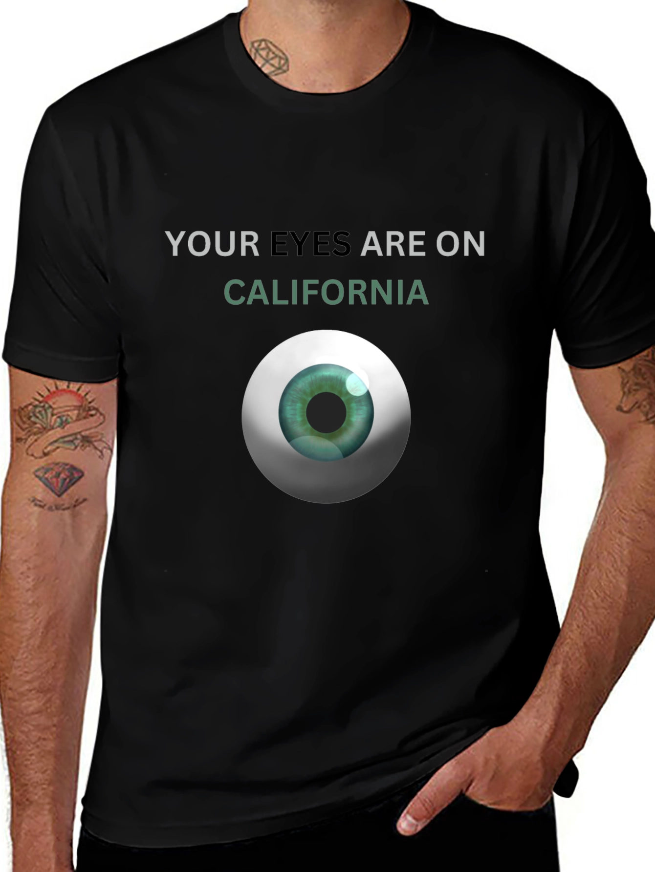 Your Eyes On California T-Shirt
