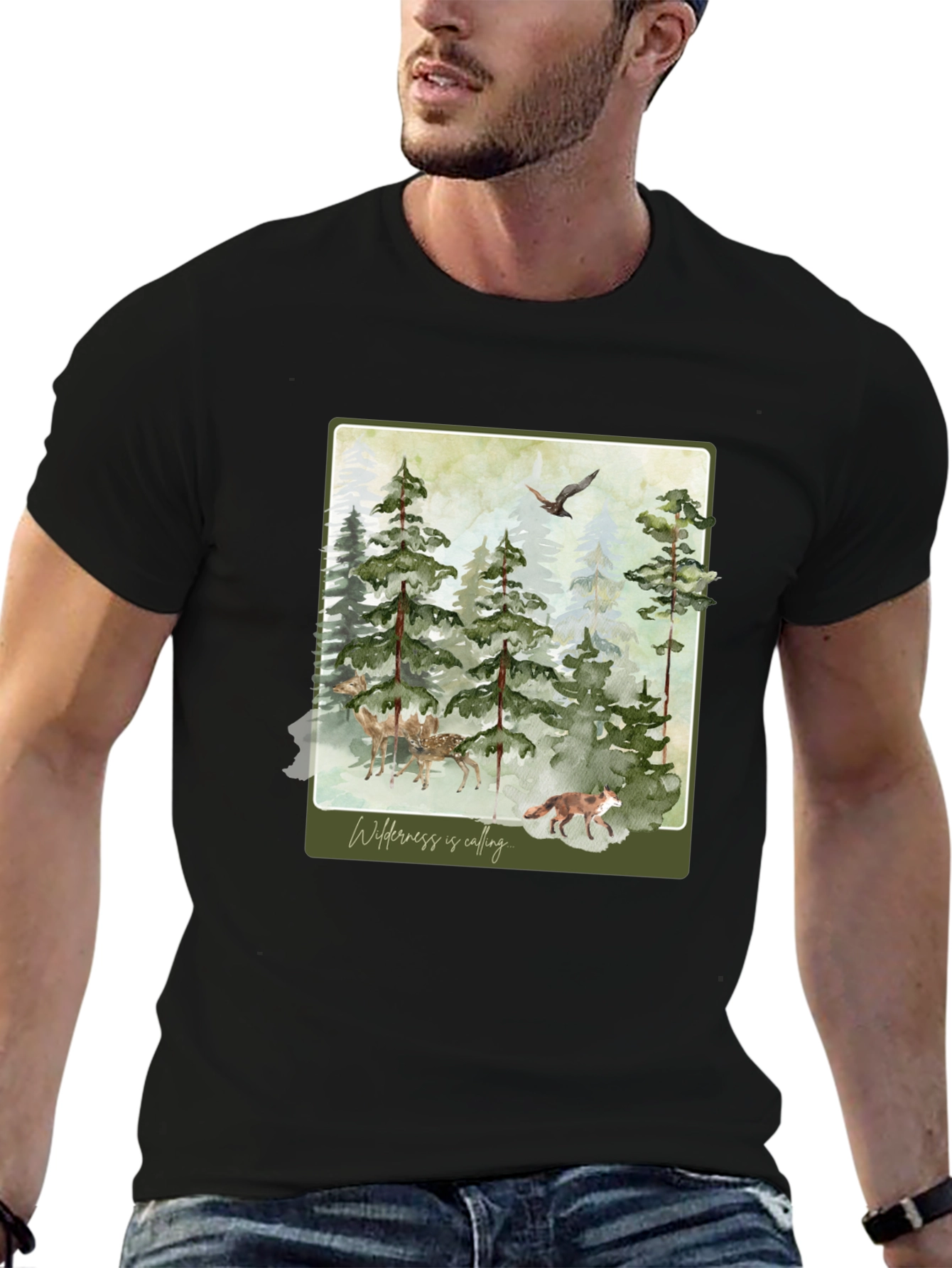 Wilderness Calling Graphic T-Shirt