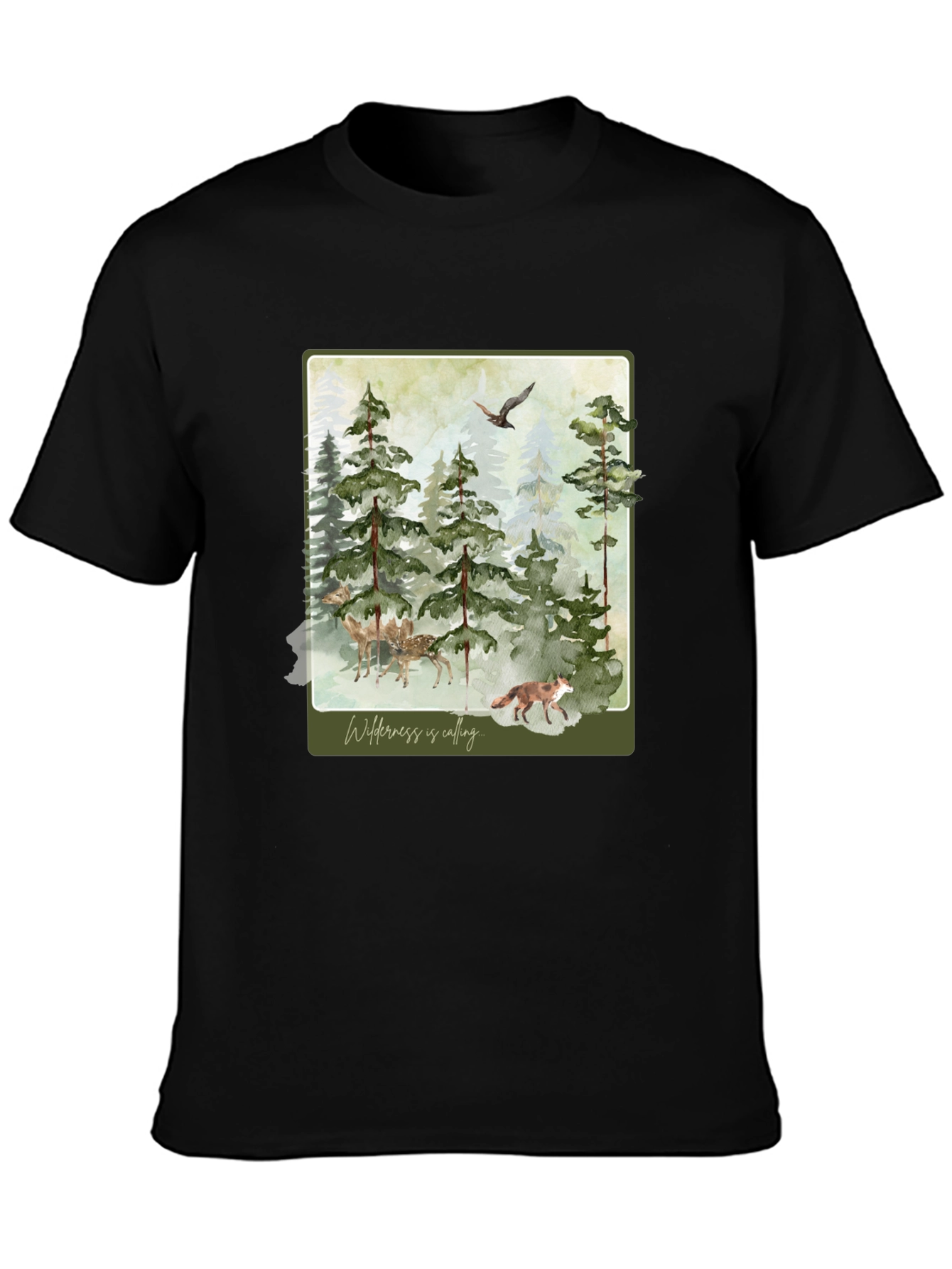 Wilderness Calling Graphic T-Shirt