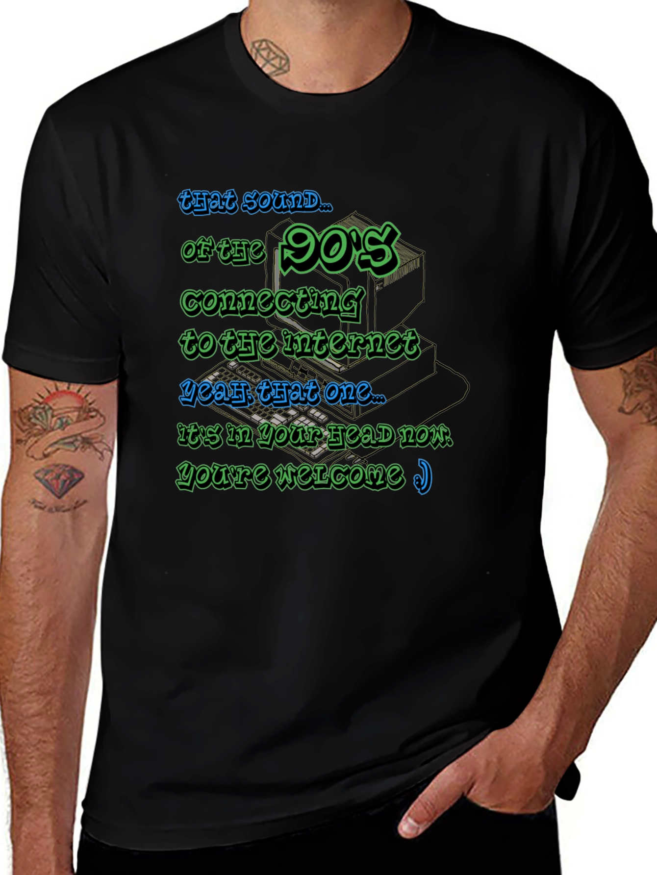 90s Internet Nostalgia T-Shirt
