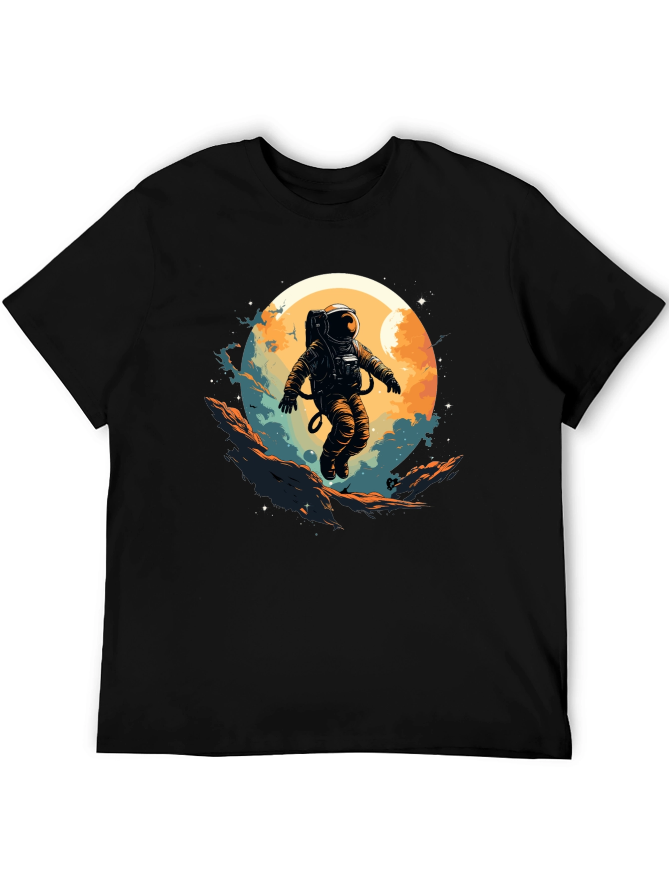 Astronaut Graphic Tee - Space Adventure Shirt