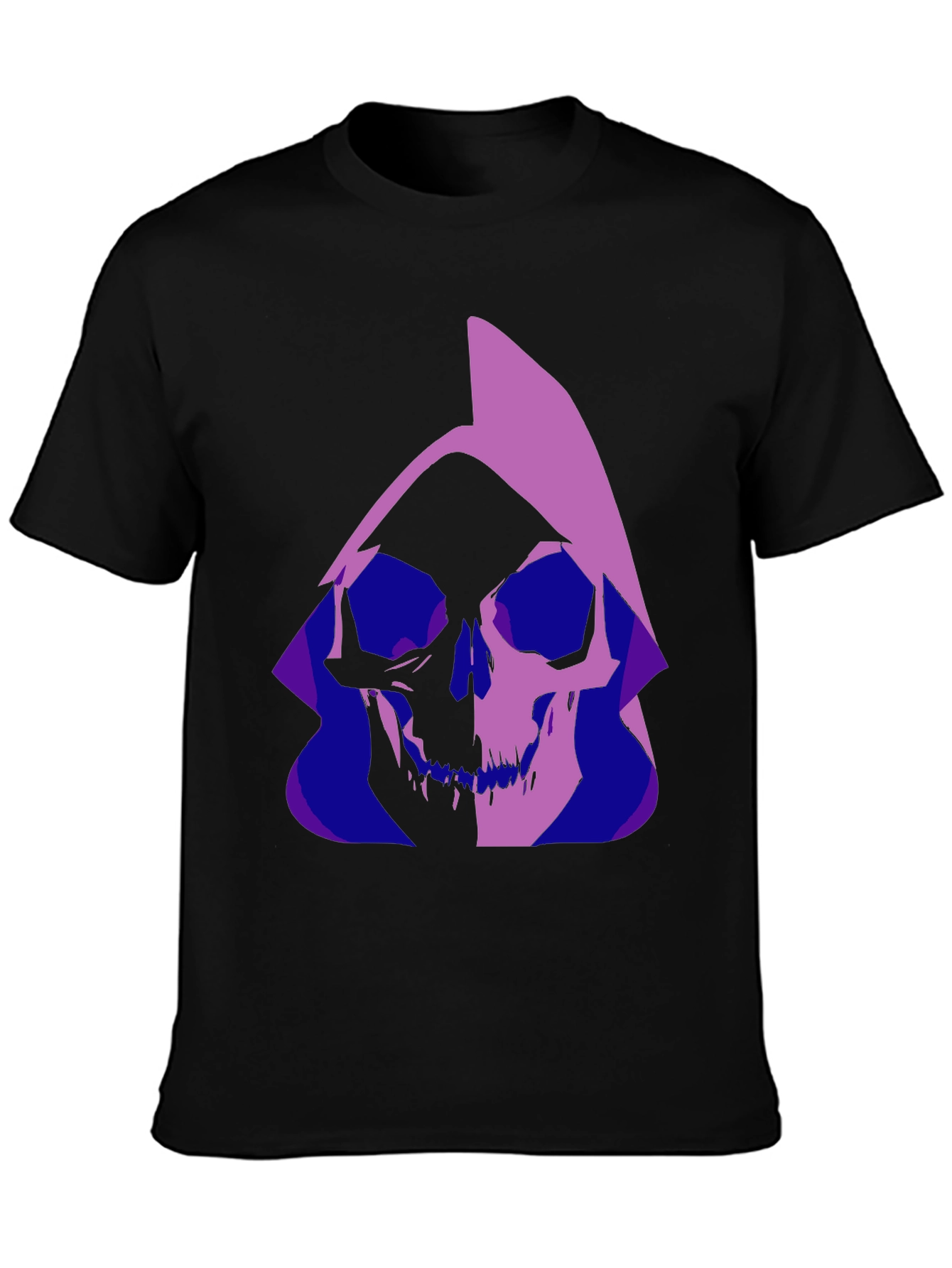 Grim Reaper Graphic T-Shirt - Stylish Gothic Tee