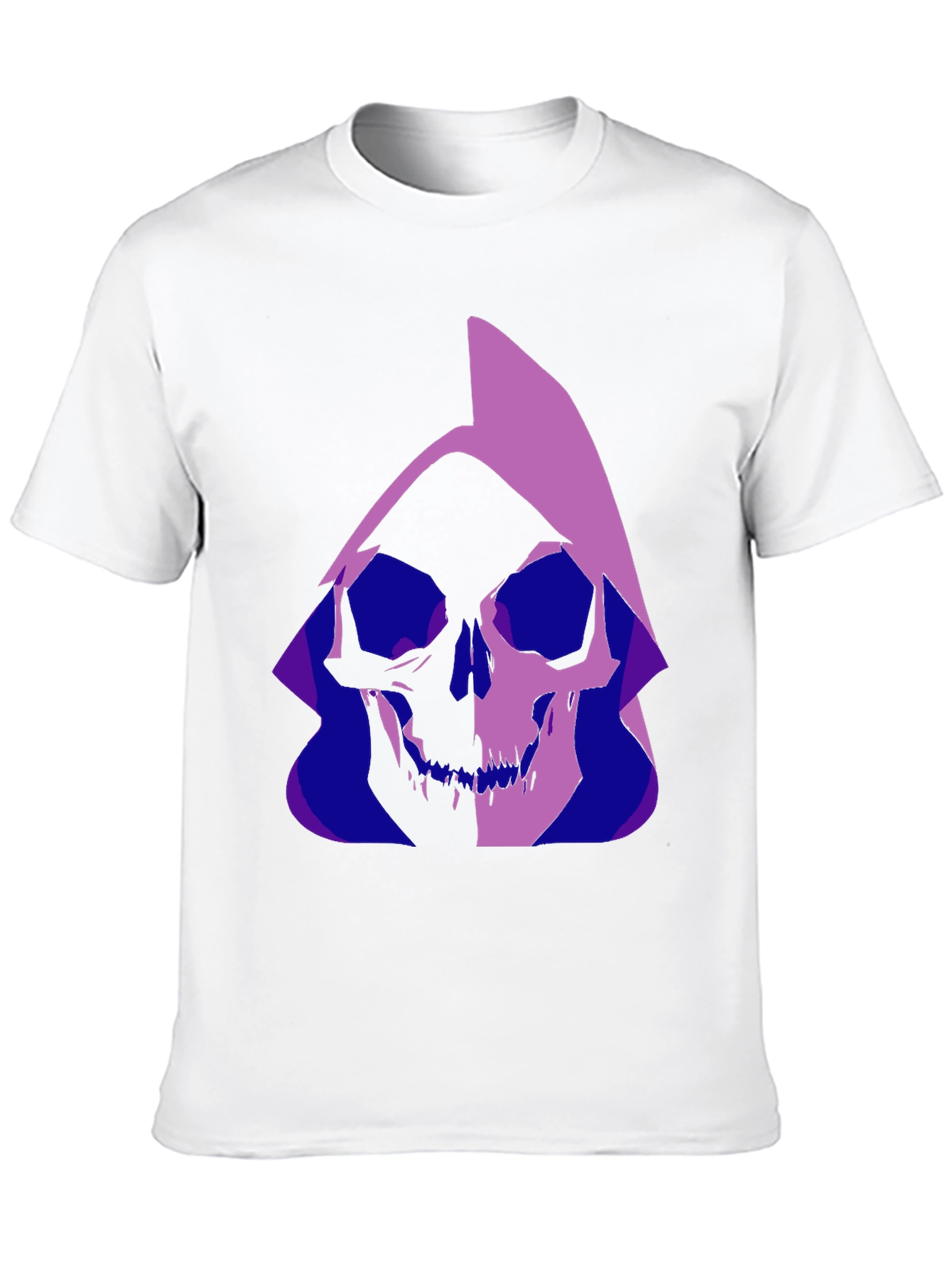 Grim Reaper Graphic T-Shirt - Stylish Gothic Tee