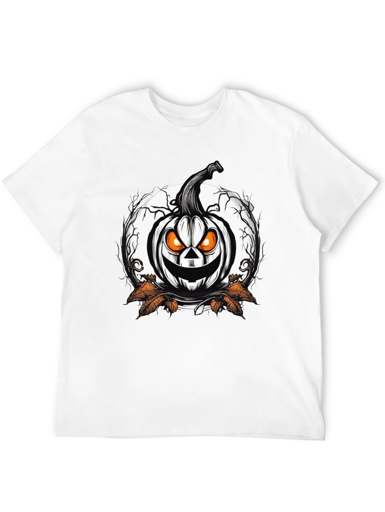 Halloween Pumpkin Graphic T-Shirt
