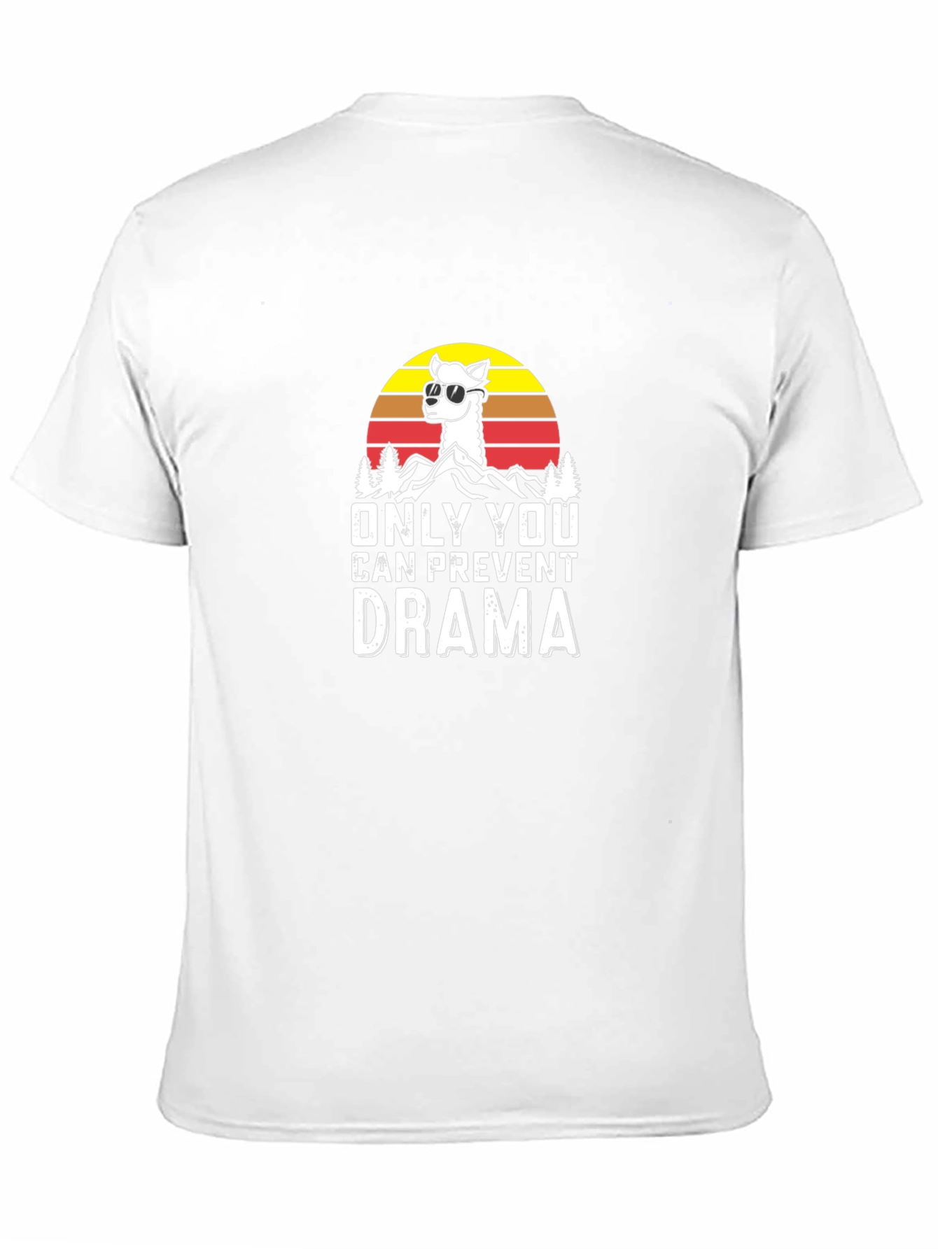 Only You Can Prevent Drama Llama Graphic Tee
