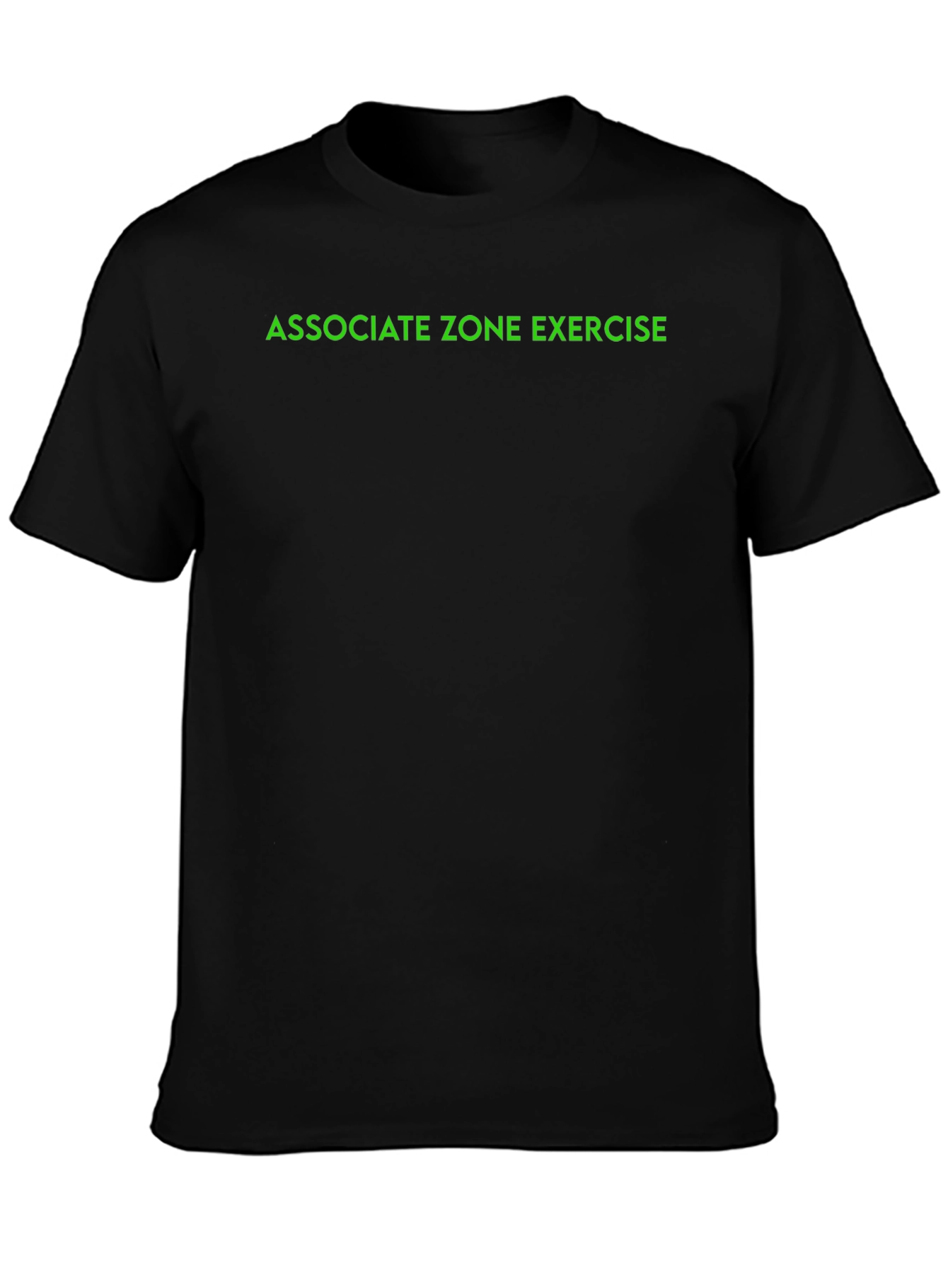 Associate Zone Exercise Black T-Shirt