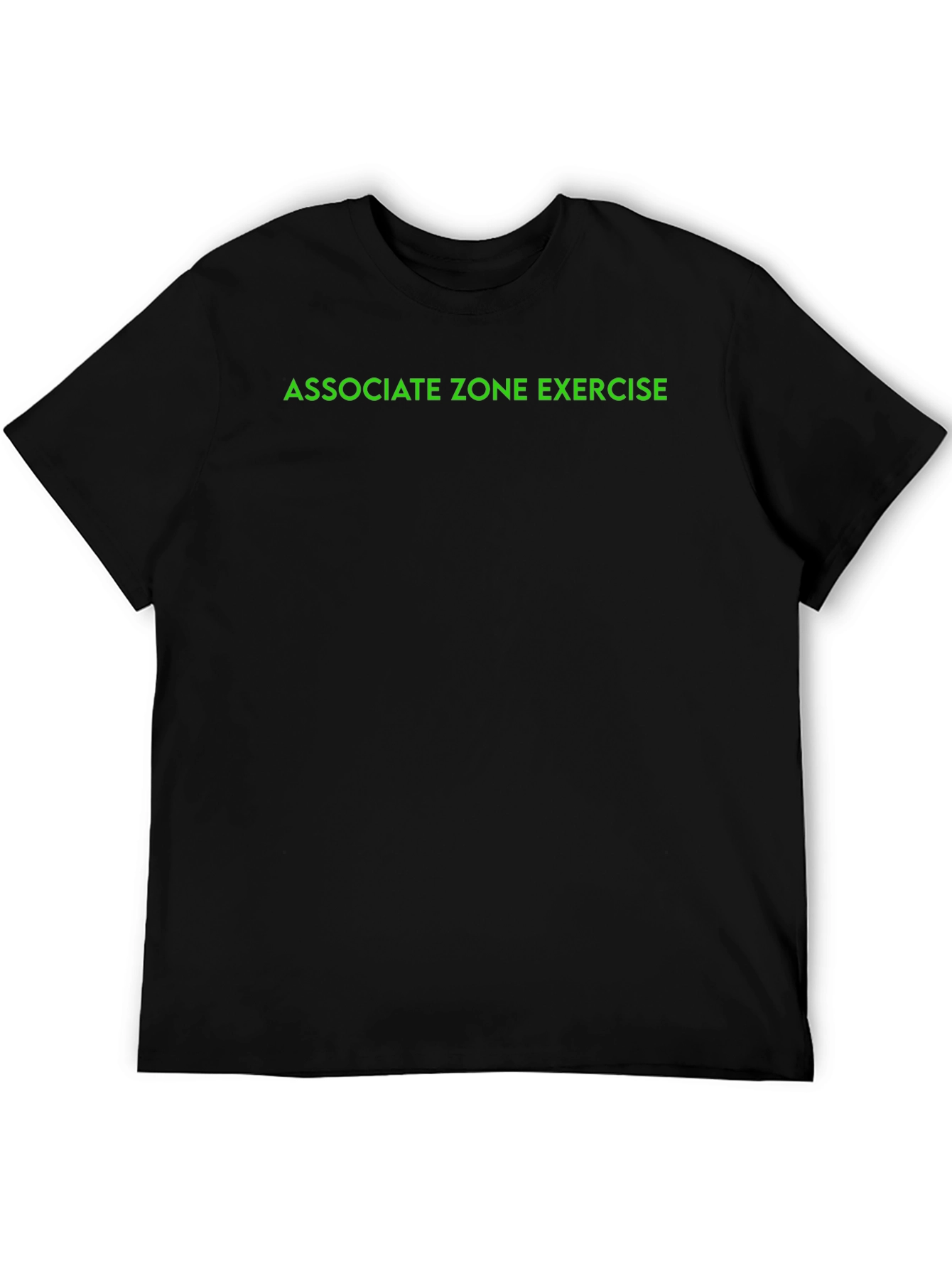 Associate Zone Exercise Black T-Shirt