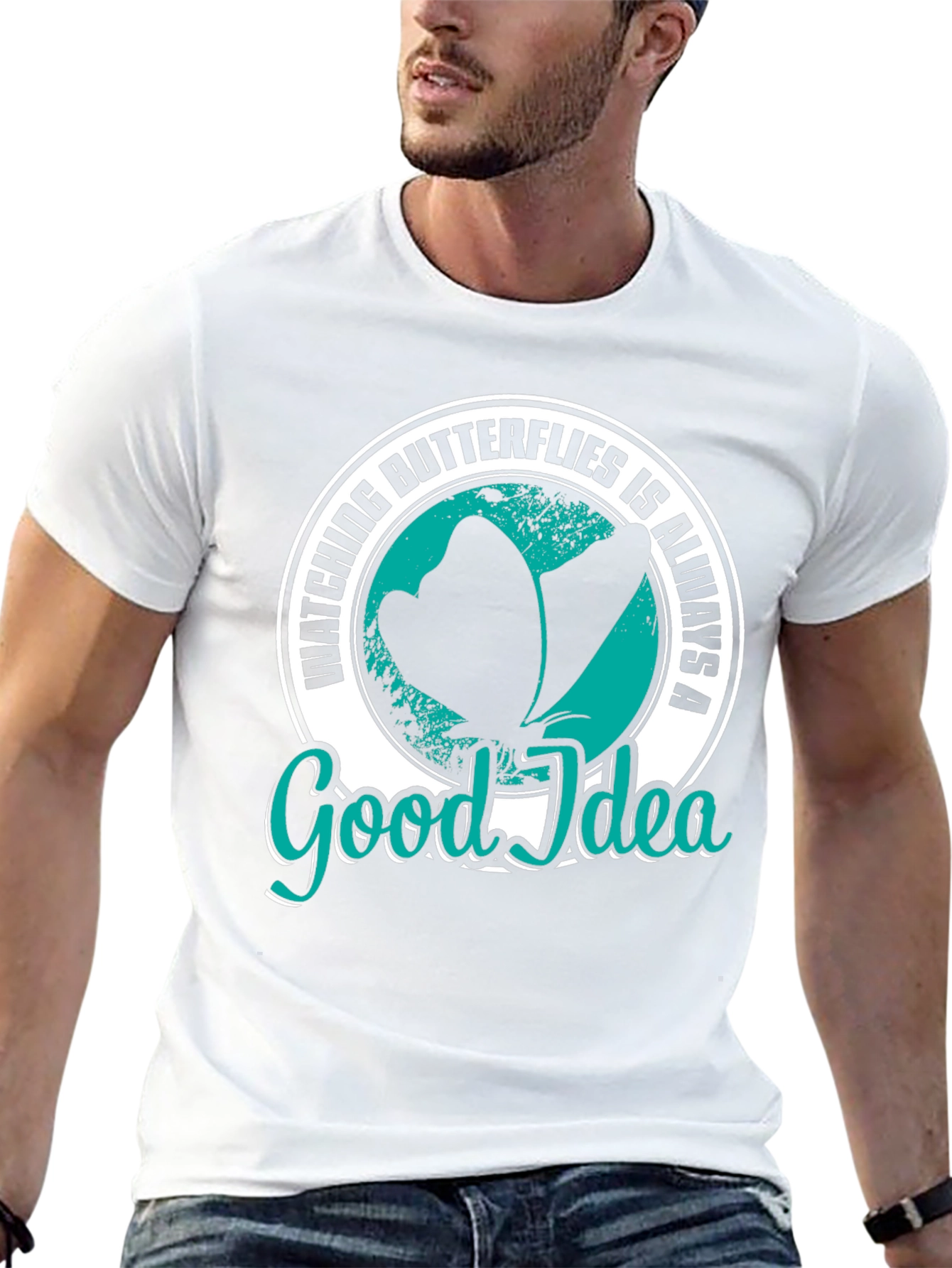 Butterfly Lover Tee - Good Idea Graphic T-Shirt