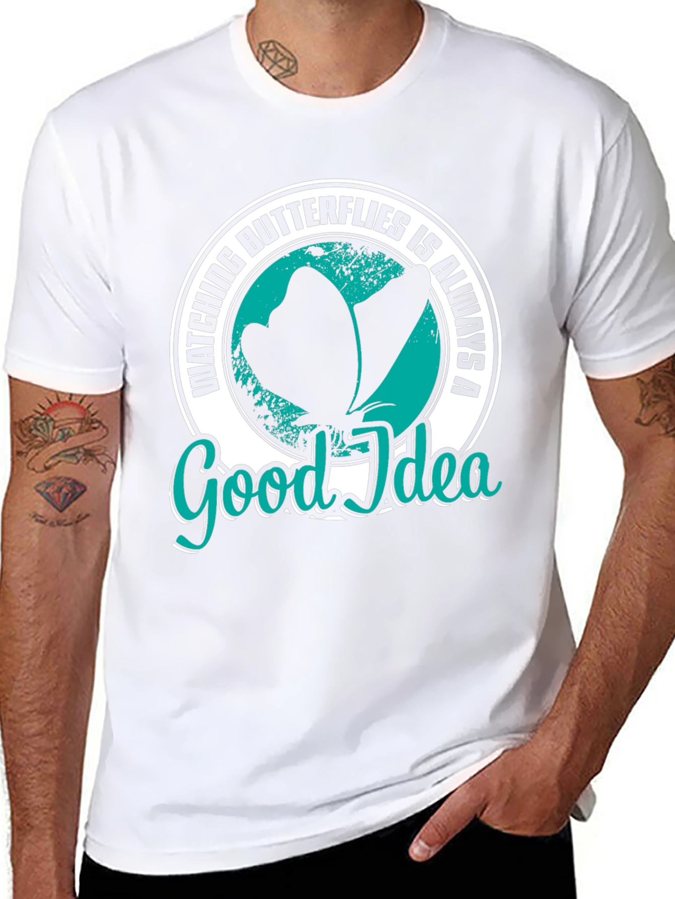 Butterfly Lover Tee - Good Idea Graphic T-Shirt