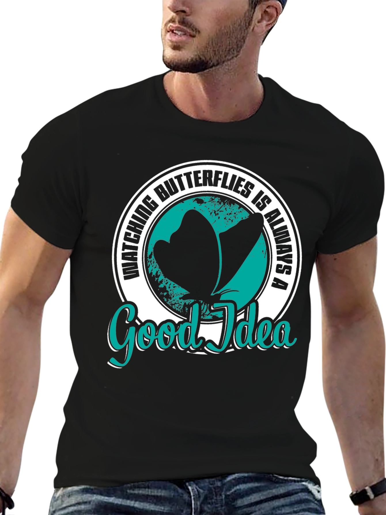 Butterfly Lover Tee - Good Idea Graphic T-Shirt