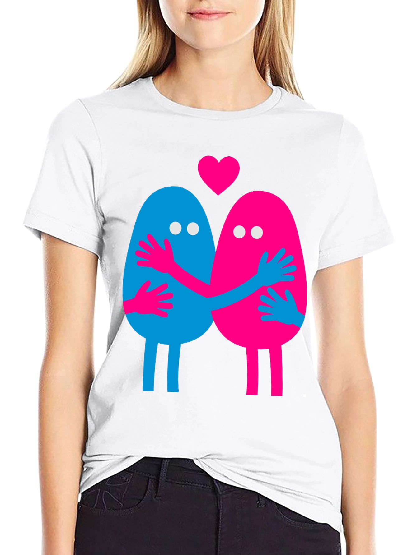 Love Eggs Graphic T-Shirt - Unique Design
