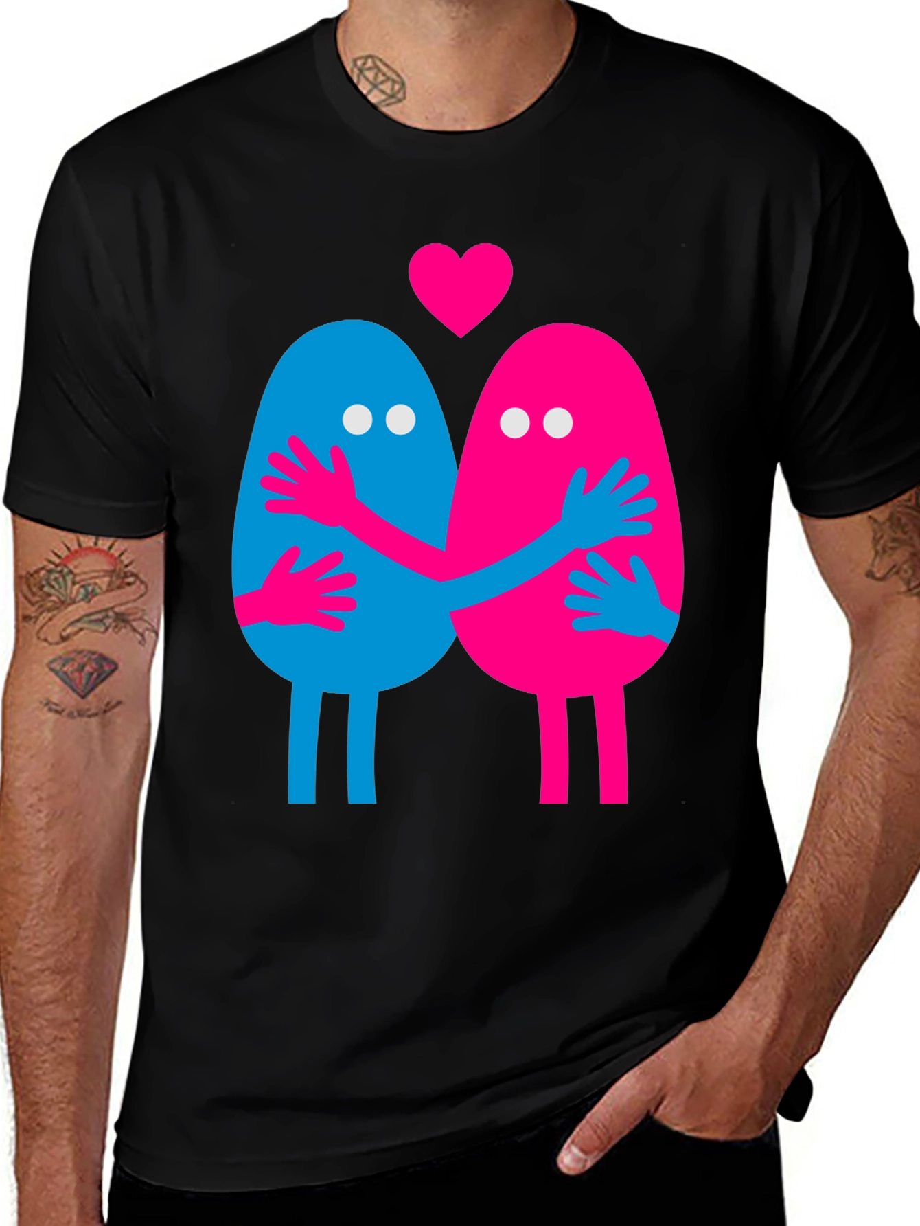 Love Eggs Graphic T-Shirt - Unique Design