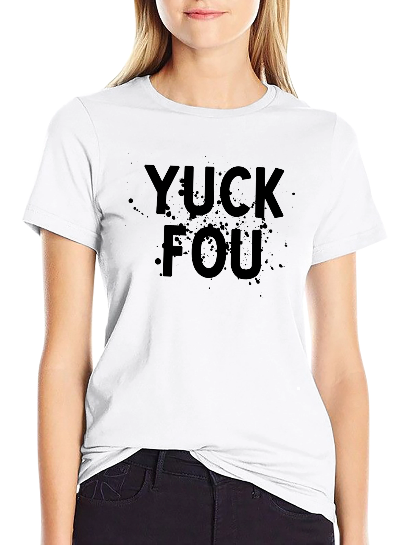 Yuck Fou Graphic Tee - Edgy Streetwear T-Shirt
