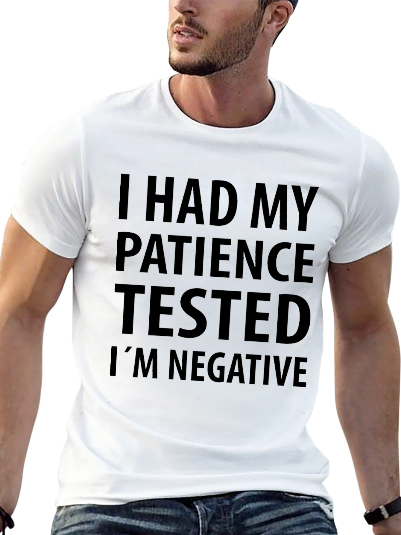 Patience Tested T-Shirt Funny Sarcastic Tee