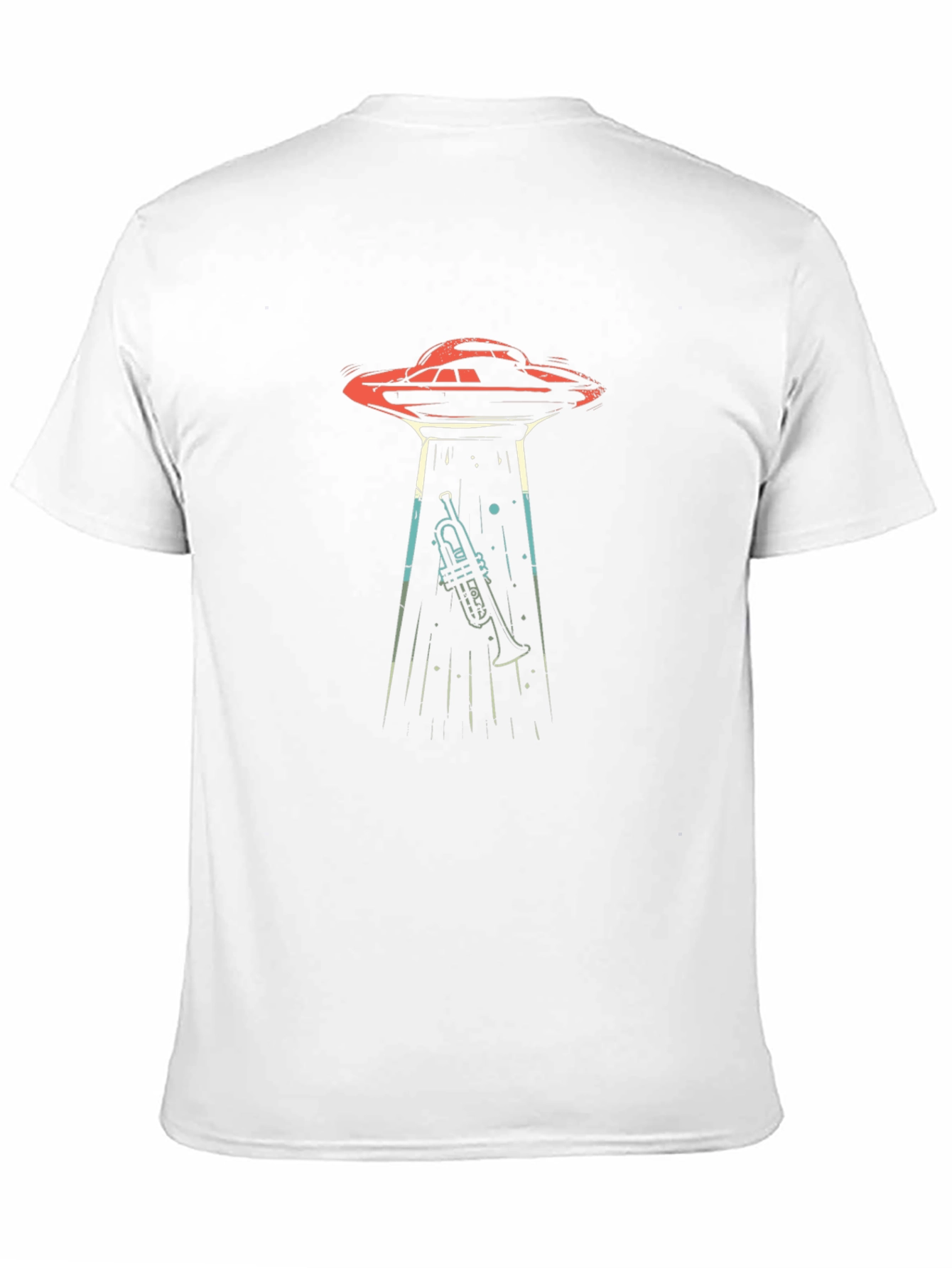 Alien Abduction Trumpet T-Shirt