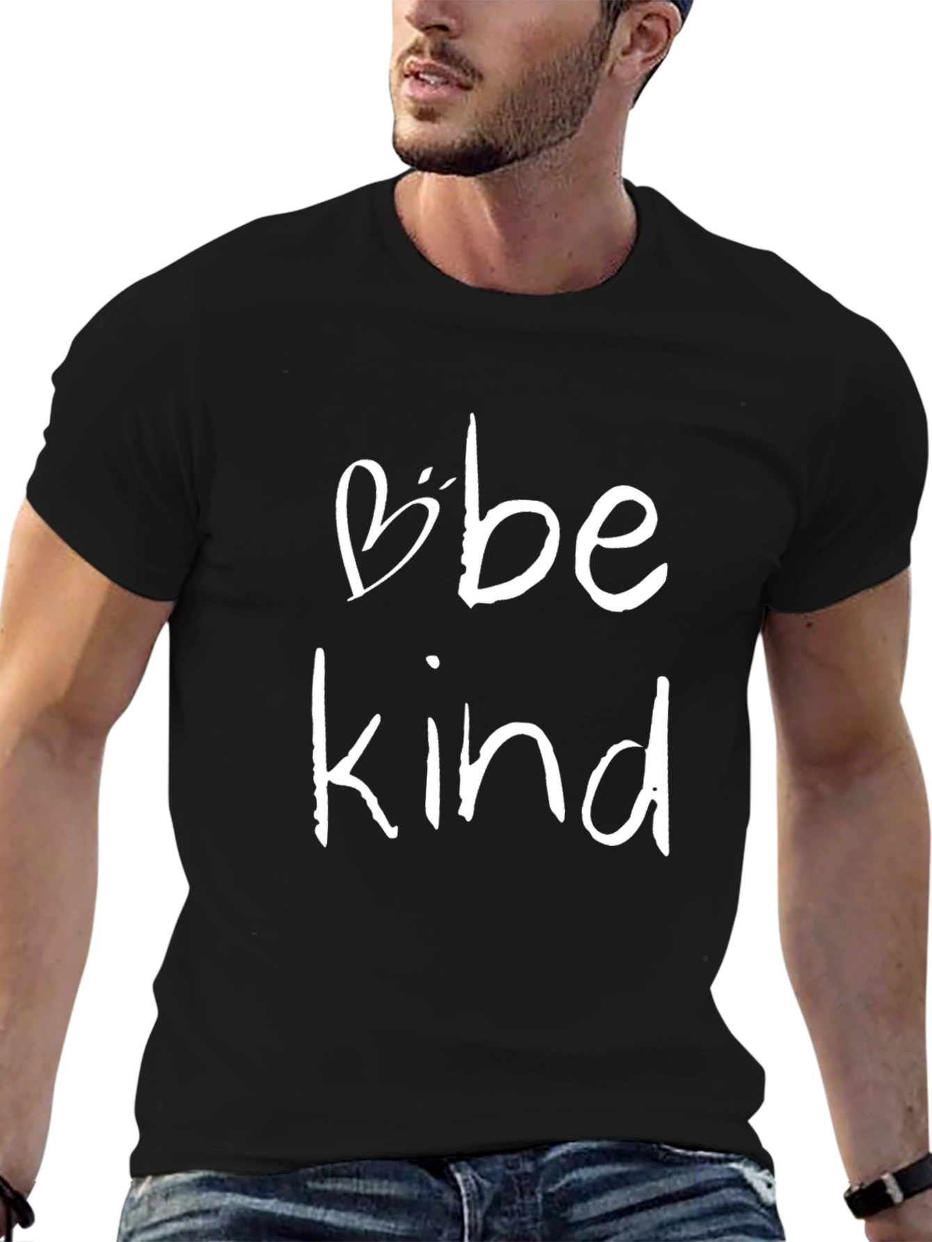 Be Kind Graphic Tee - Soft Cotton Casual T-Shirt