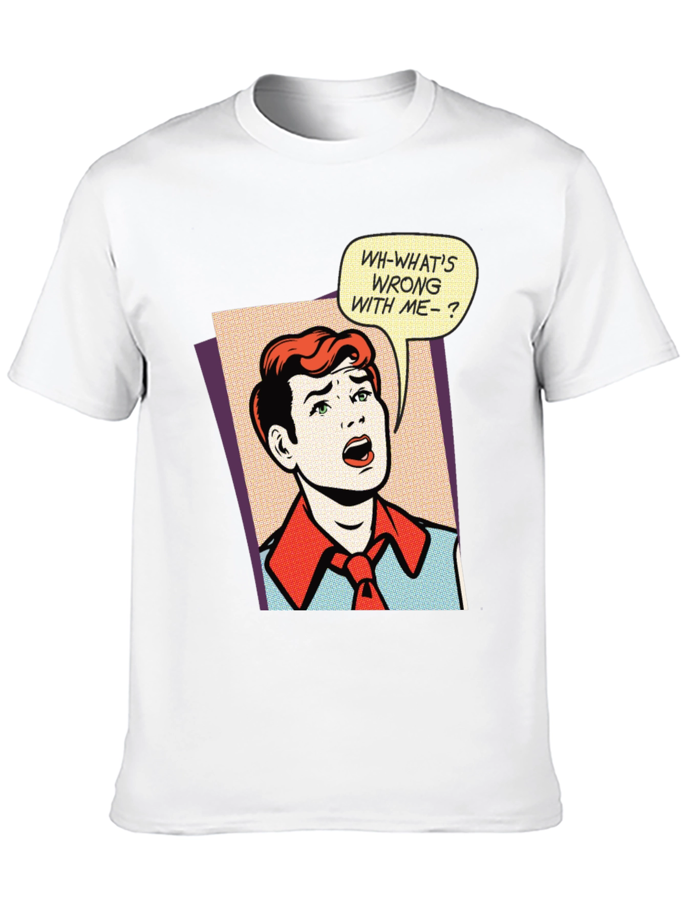 Retro Comic Book T-Shirt - Whats Wrong With Me?