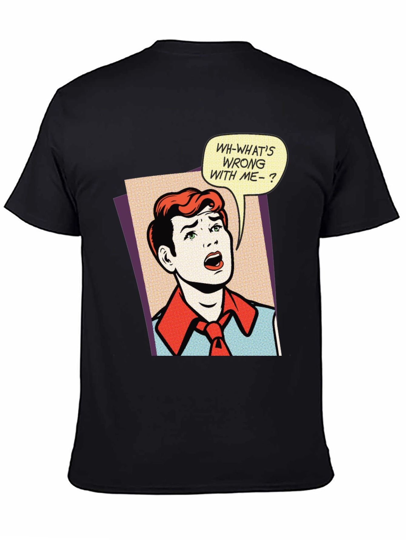 Retro Comic Book T-Shirt - Whats Wrong With Me?