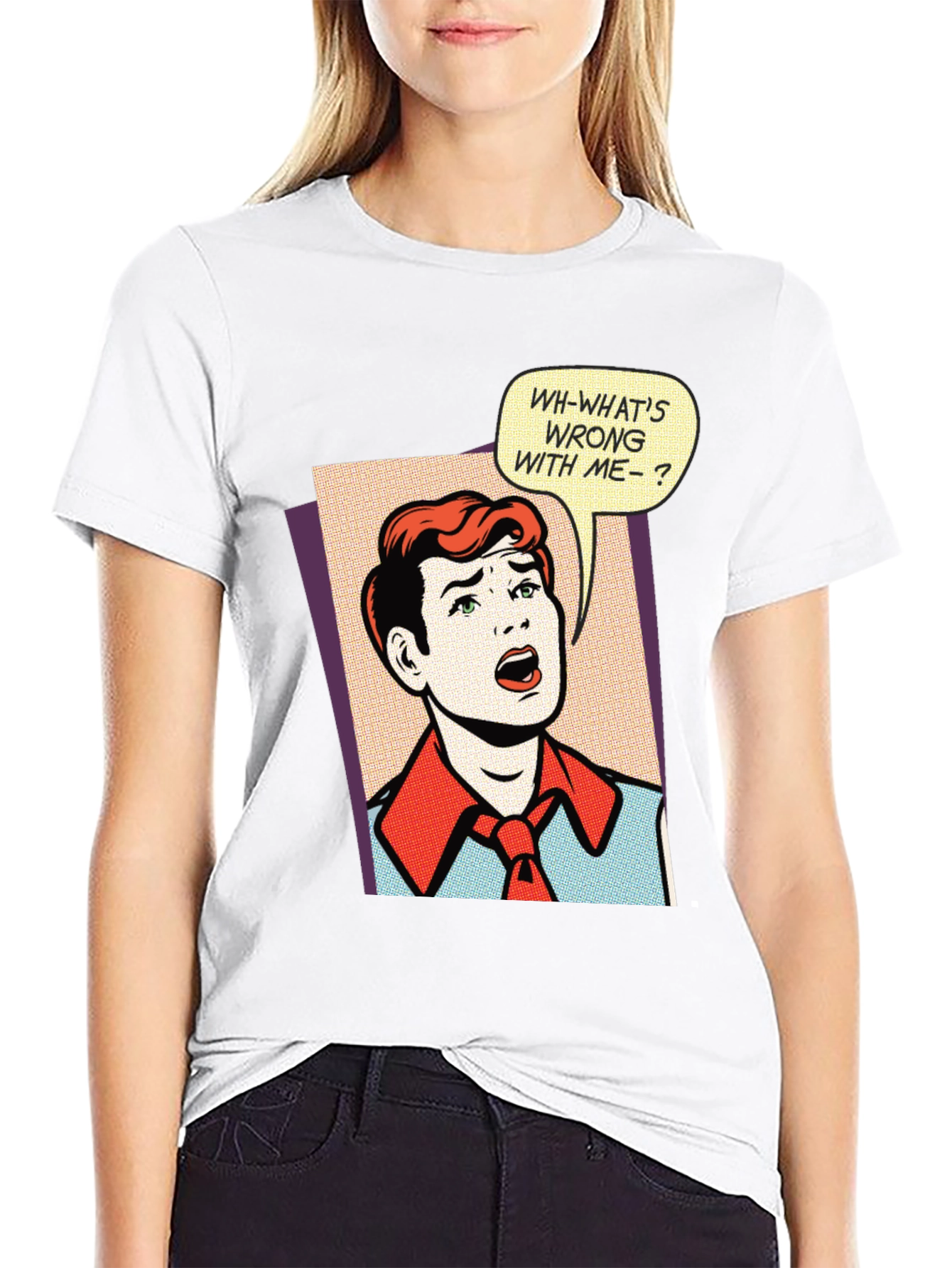 Retro Comic Book T-Shirt - Whats Wrong With Me?